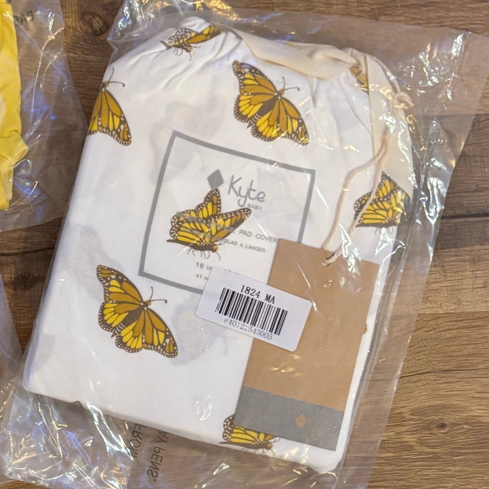 Kate Baby Changing Pad Cover In Monarch